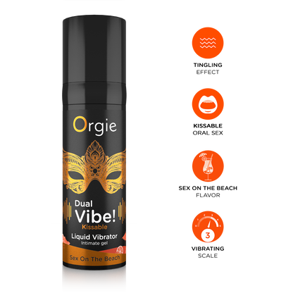 Dual Vibe! Sex On The Beach