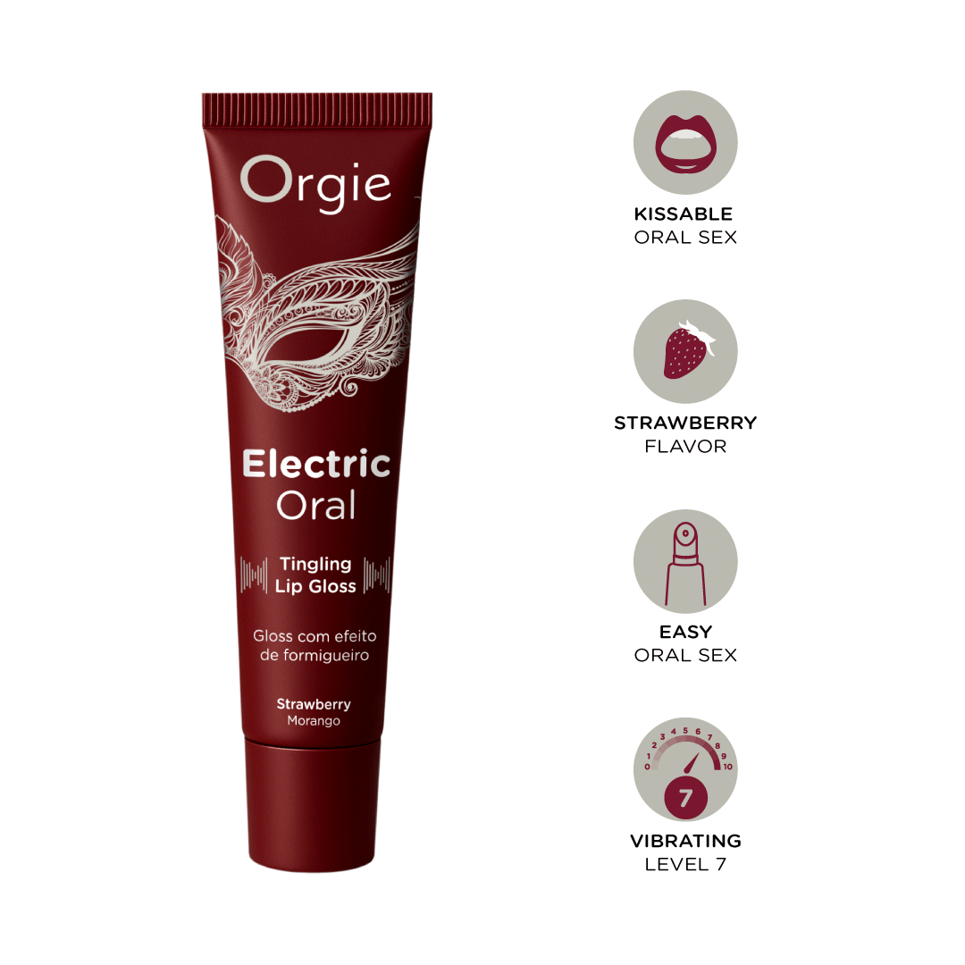 Electric Oral - Strawberry - Tingling Lip Gloss