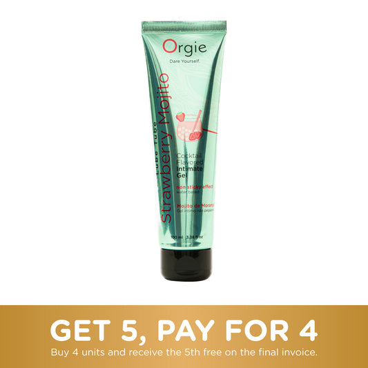 Lube Tube Cocktail Strawberry Mojito - 100ml | 3.38 fl oz.