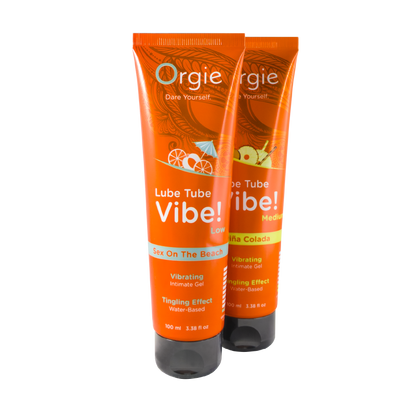LUBE TUBE VIBE! - LOW - SEX ON THE BEACH - 100ml | 3.38 fl oz.