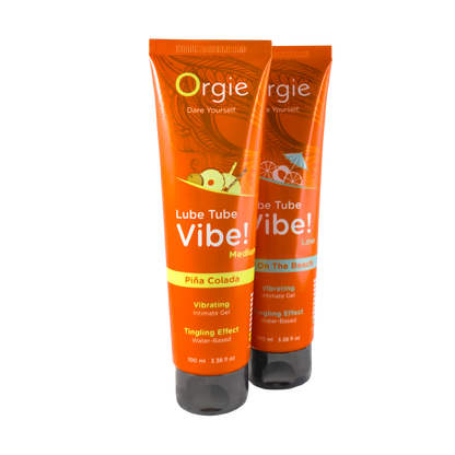 LUBE TUBE VIBE! - MEDIUM - PIÑA COLADA - 100ml | 3.38 fl oz.