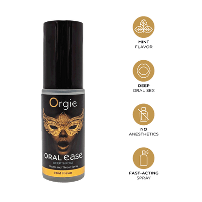 ORAL EASE - DEEPTHROAT - Mouth and Throat Spray