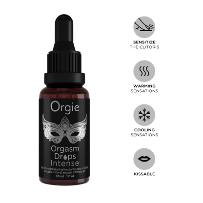 Orgasmic Bullet - Clitoral Stimulation Kit - Orgasm Drops Intense