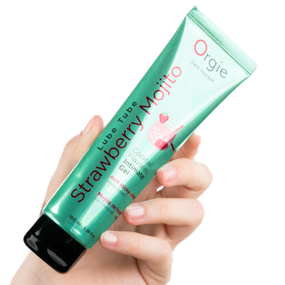 Lube Tube Cocktail Strawberry Mojito - 100ml | 3.38 fl oz.